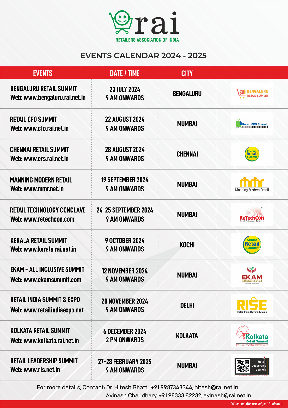 Event Calendar 2024